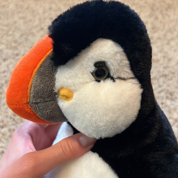 BNWOT Wild Republic super soft & cuddly Puffin stuffed animal plush! - Picture 7 of 8